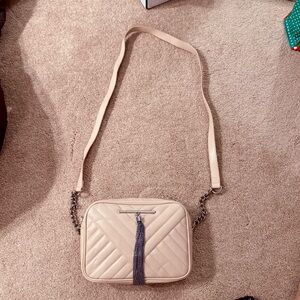 Express Pink Quilted Crossbody Bag